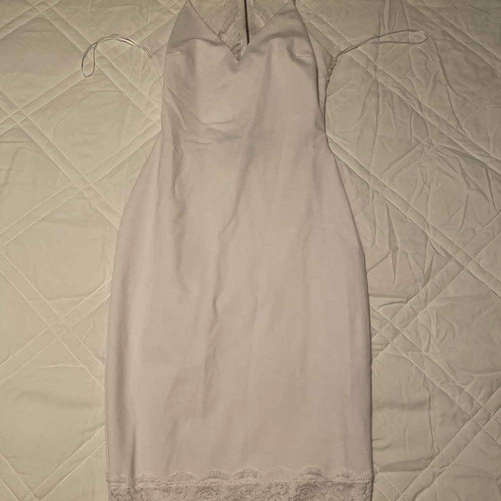 Super sexy white midi dress!